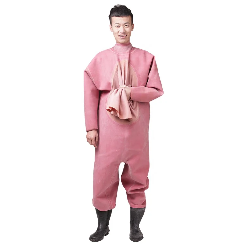 Весь корпус водонепроницаемый ПВХ цельный комбинезон с сапогами для рыбалки с сапоги для мужчин