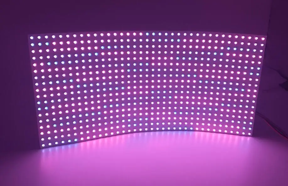 DC5V digital flex rgb led Panel 5V APA102 22Khz flexible pixel led sheet