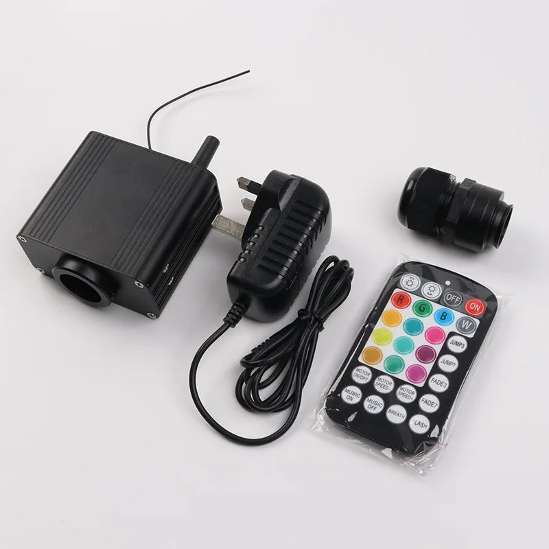 16W 12V Car starry sky star fiber optic Ceiling Lighting Headliner Kit Starlight twinkle and shooting optic light