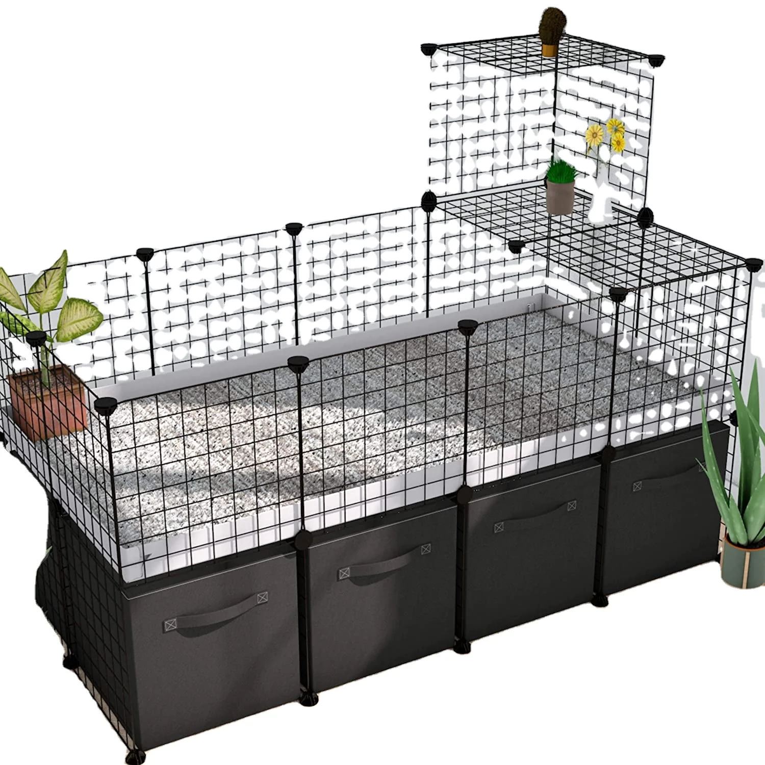 Waterproof Corrugated Plastic Guinea Pig Case Coroplast Corflute Canopylt Ramp Pet House