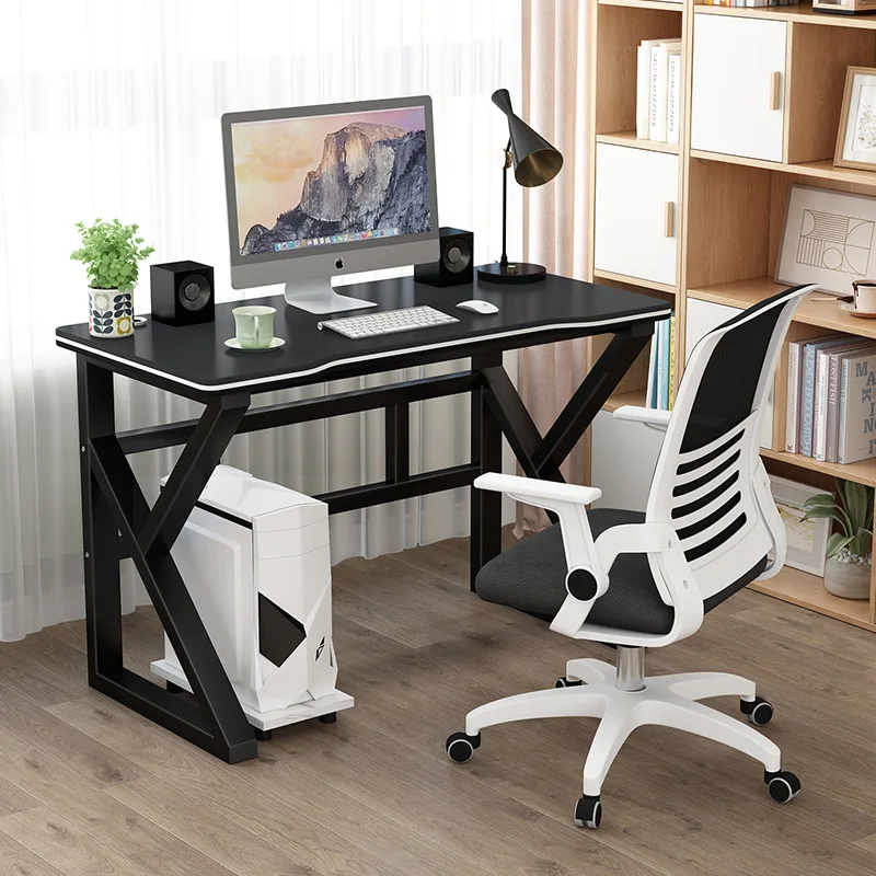 Custom Office Furniture l Shaped Ergonomic Metal Black Pc Gaming Table Computer Gaming Desks