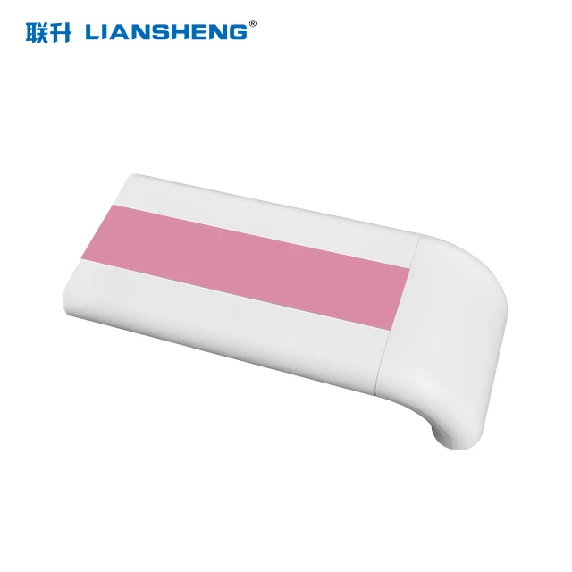 Low price wpc antibiotic pvc hospital corridor handrail