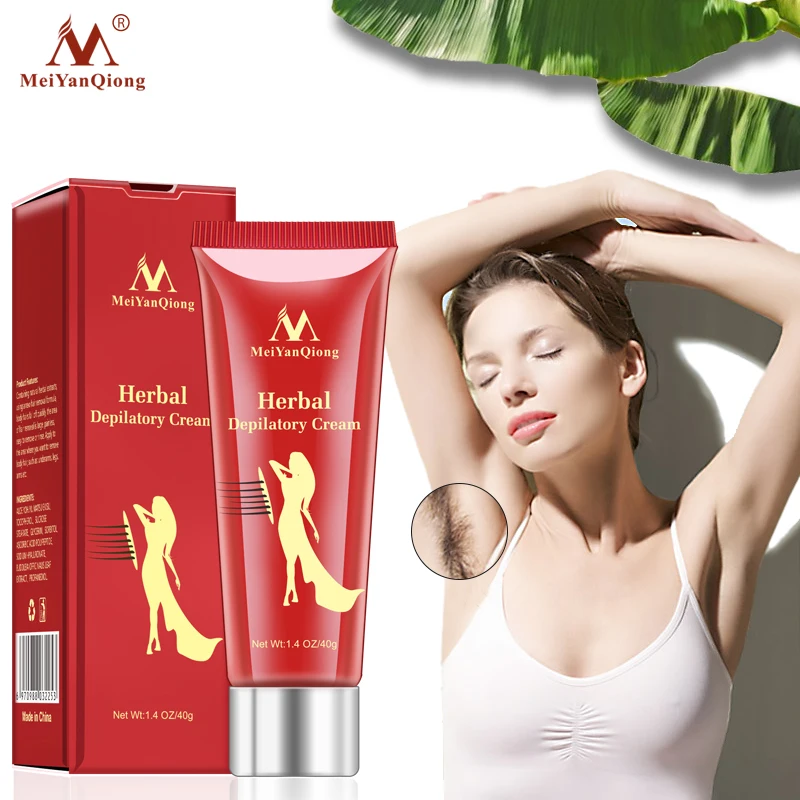 Female Male Herbal Depilatory Cream Hair Removal Painless Cream for Removal Armpit Legs Hair Body Care Shaving & Hair Removal