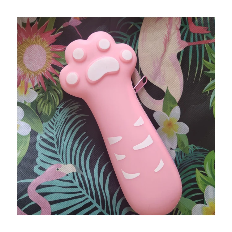 Пенал силиконовый с манго, милый школьный чехол для карандашей и ручек, школьные Канцтовары