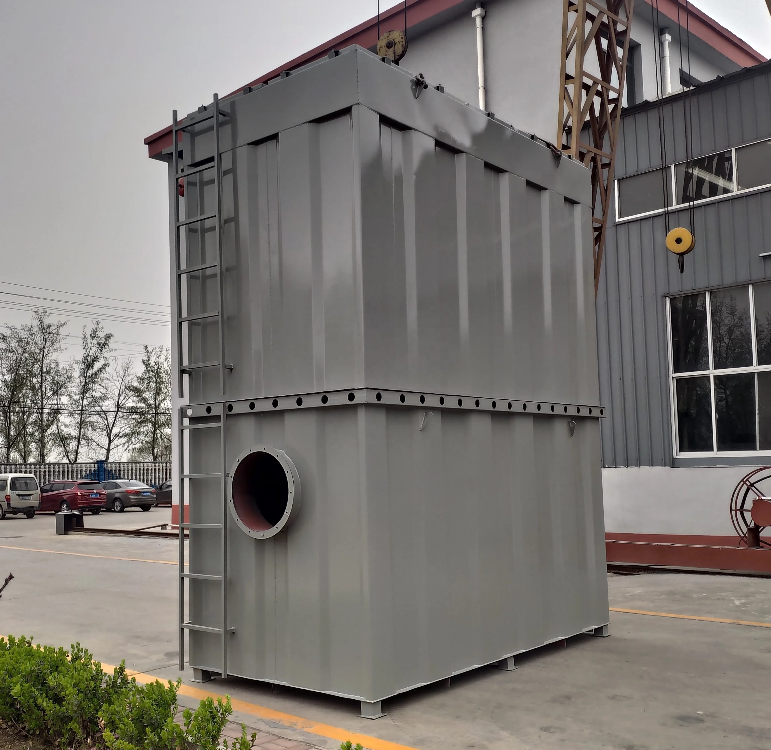 Crusher Plant Boiler Bag Dust Collectors Electronic Dust Collector Provided Carbon Steel Jet Engine Pump Dust Machine Esp Pump