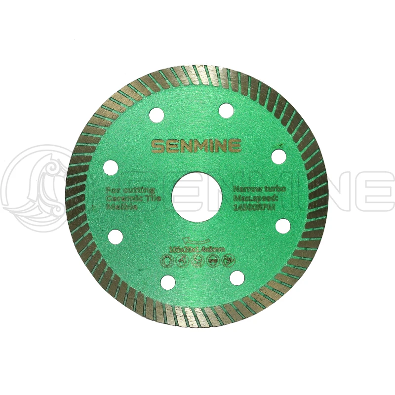 Hot Pressing 110mm discos de corte diamantado Stone Diamond Saw Blade for Online Sale