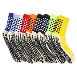 Zhejiang Zhuji Wholesale Custom Anti Slip Soccer Socks Elite Football Socks 100 Cotton Nylon Men Sports Crew Socks Fashion