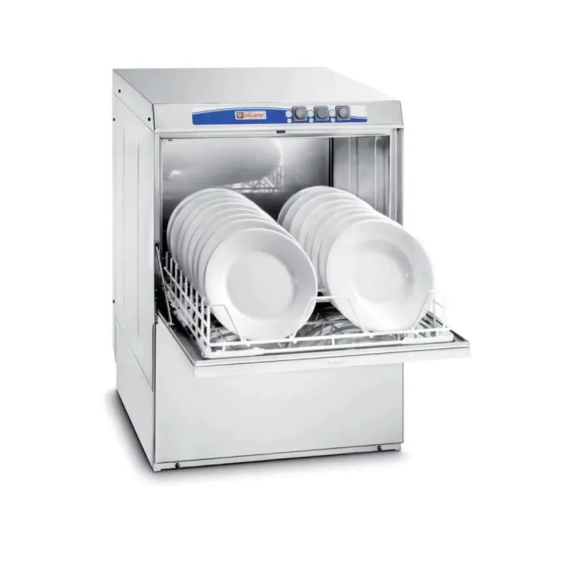 Heavy-Duty Stainless Dishwasher - BASIC BE 50 With Double Door - For Efficient Commercial Cleaning