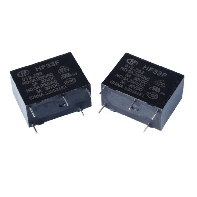 New original  HF33F/005-ZS3  HF33F/012-ZS3  HF33F/024-ZS3 5-pin 5A hongfa relay