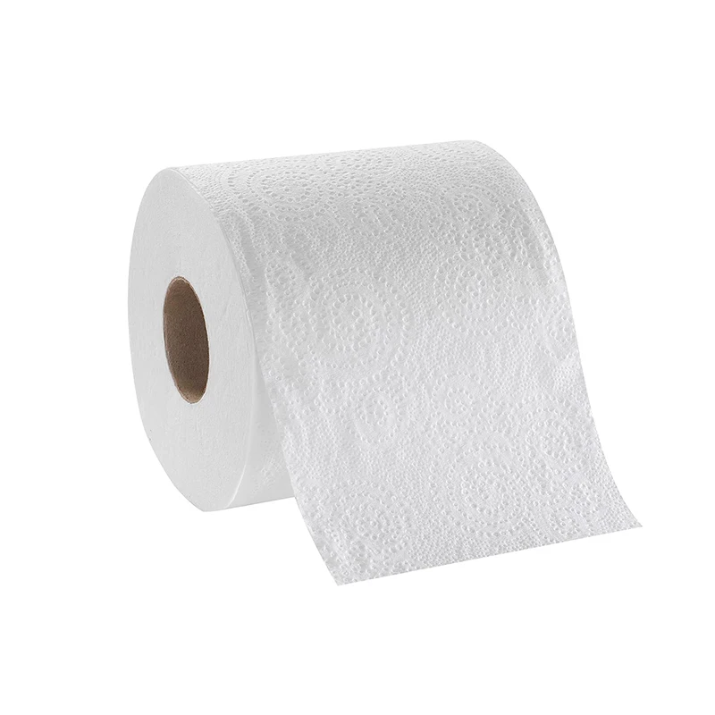 Wholesale Bulk Water Soluble Hygienic 3 Ply Bathroom Tissue Bleached Toilet Paper Roll