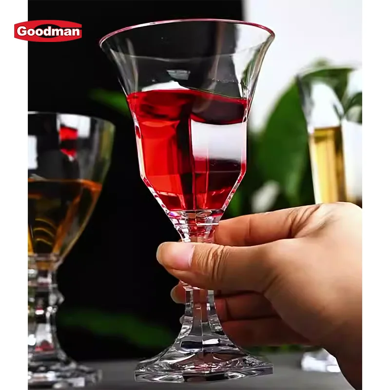 Bar Banquets Party Unbreakable Plastic Wine Cocktail Whiskey Champagne Glasses