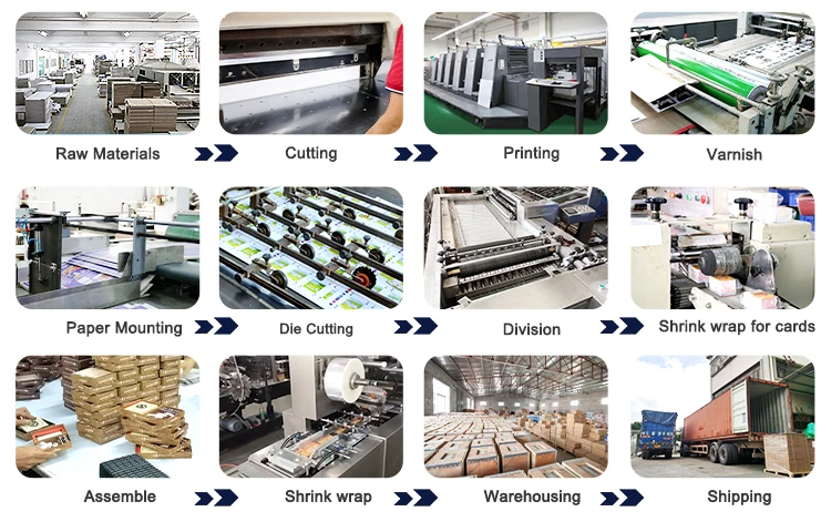 Custom Printed Oracle and Tarot Cards with Book