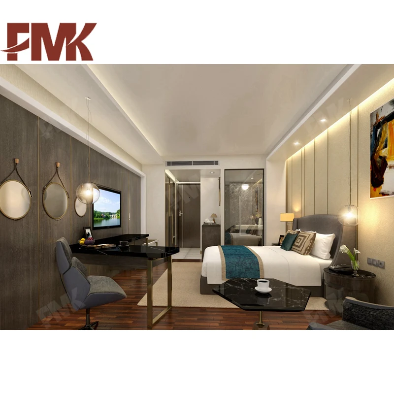 2020 Modern Design 5 Star Hotel Furniture Complete Bedroom Sets For Customization