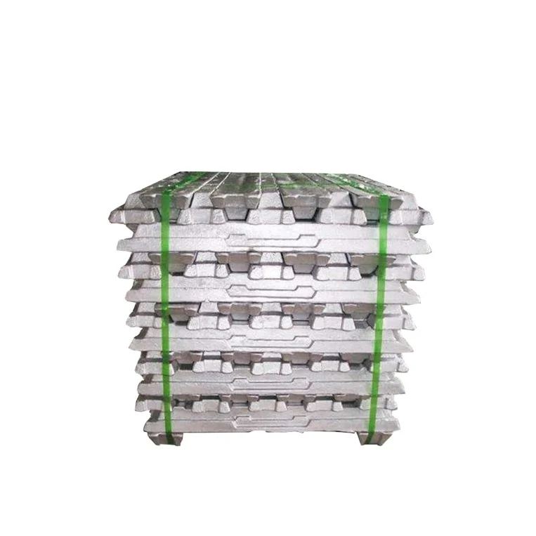 Zinc Metal Ingots Pure Zinc Ingot 99.99% 99.995% Zinc Ingots