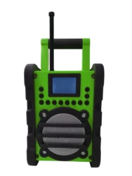 Peak Heavy Duty Site Outdoor  work dab tool radio dab jobsite with BT