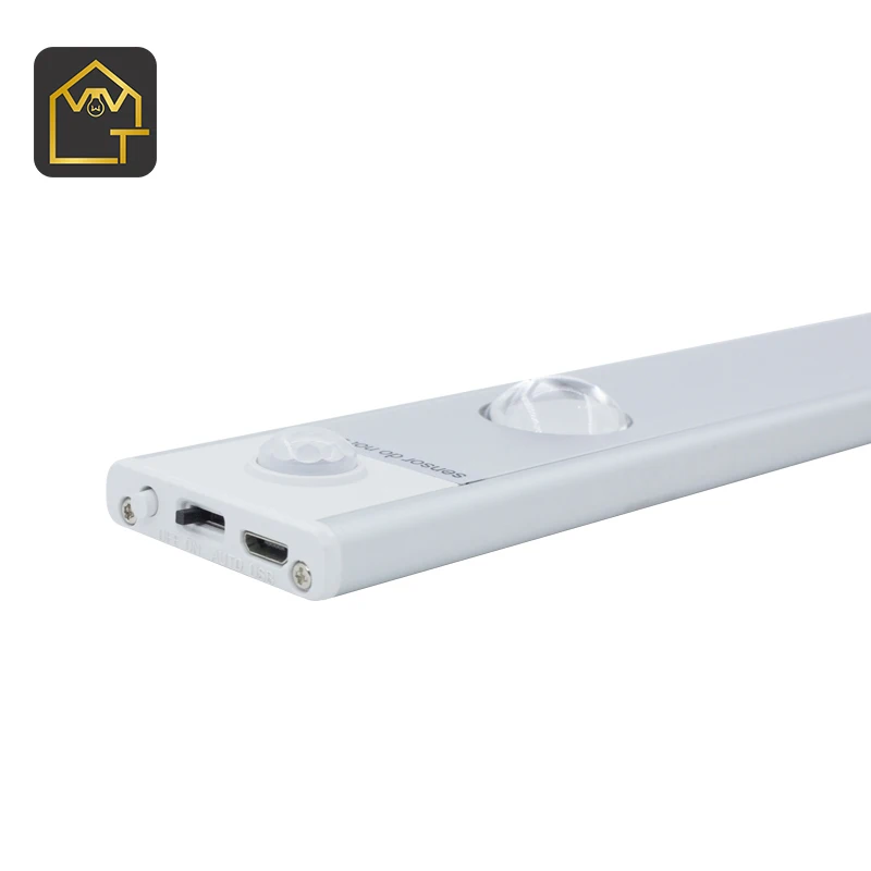 Usb Rechargeable Ultra Thin Dimmable Magnetic Wireless Induction Led Under Cabinet Lights With Motion Sensor For Kitchen Home