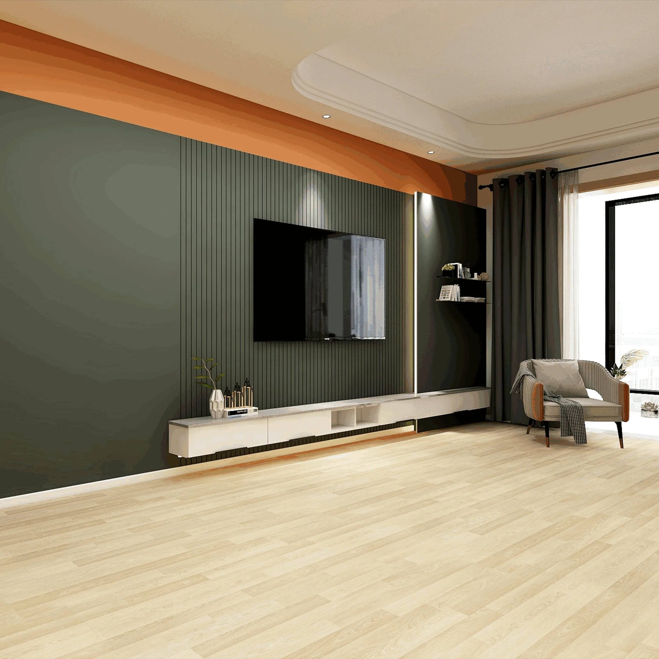 Wood Flooring Luxury Mgo Solid Factory Price Indoor Living Room Waterproof Modern Hotel Oak Flooring Online Technical Support