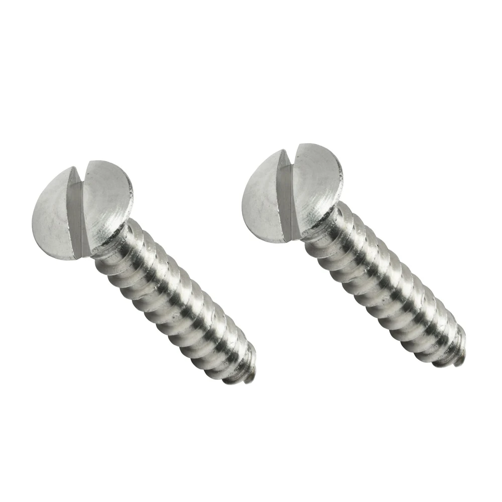 High Quality Slotted Countersunk Head Self-tapping Screws Stainless Steel Self-color Surface Screws