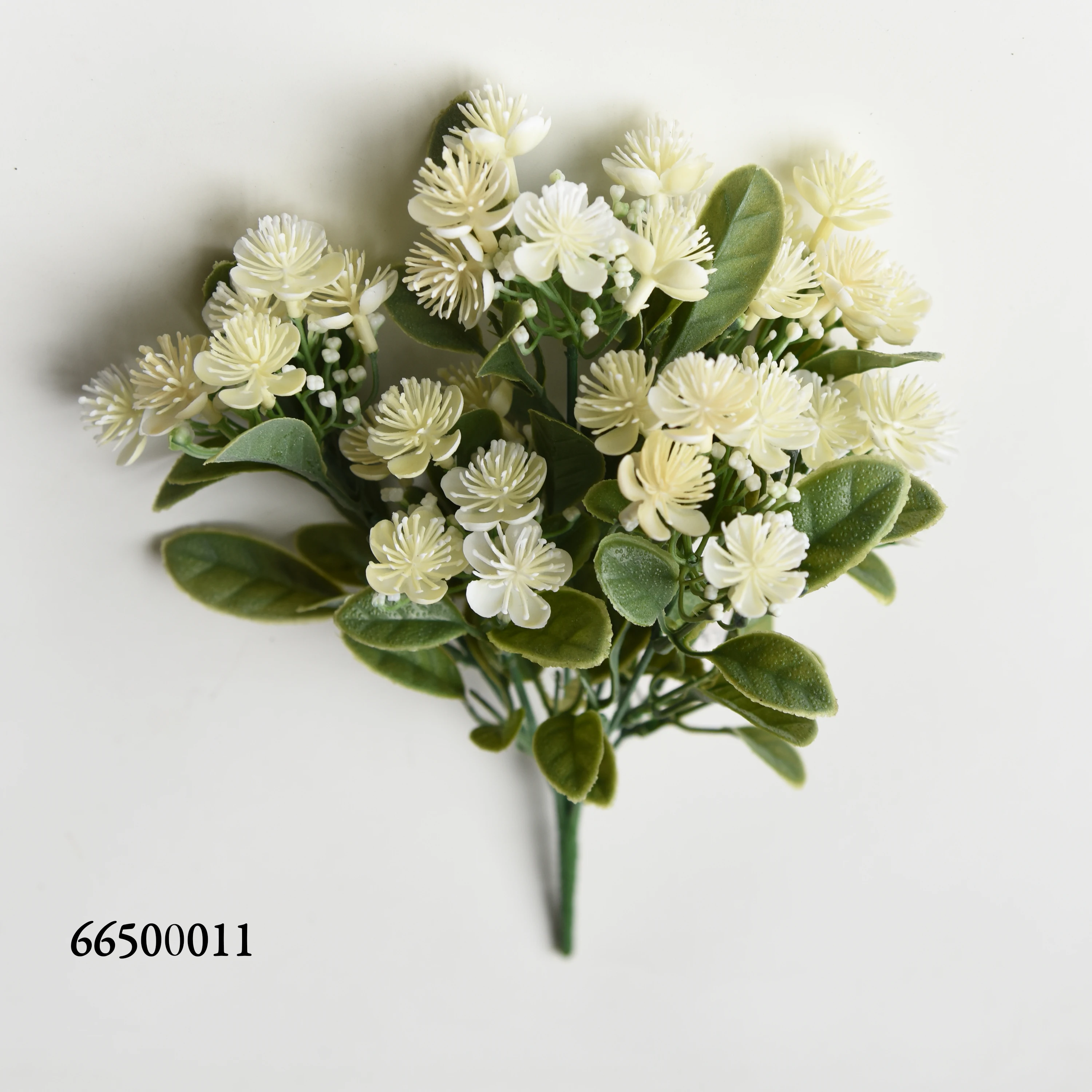 Indoor Decor Small Grasses Bouquet Durable Spray Flowers Pot Plastic Bush Flower decorations for home vase