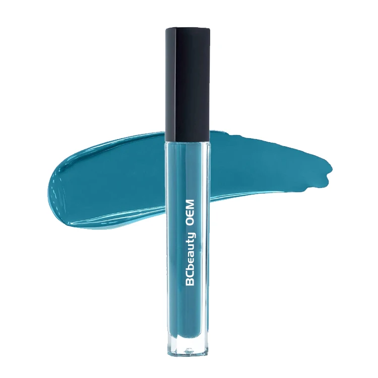 Manufacturer Organic Moisturizing Matte Liquid Smudge-Proof Soft Smooth Durable Blue Mini Capsule Lipstick