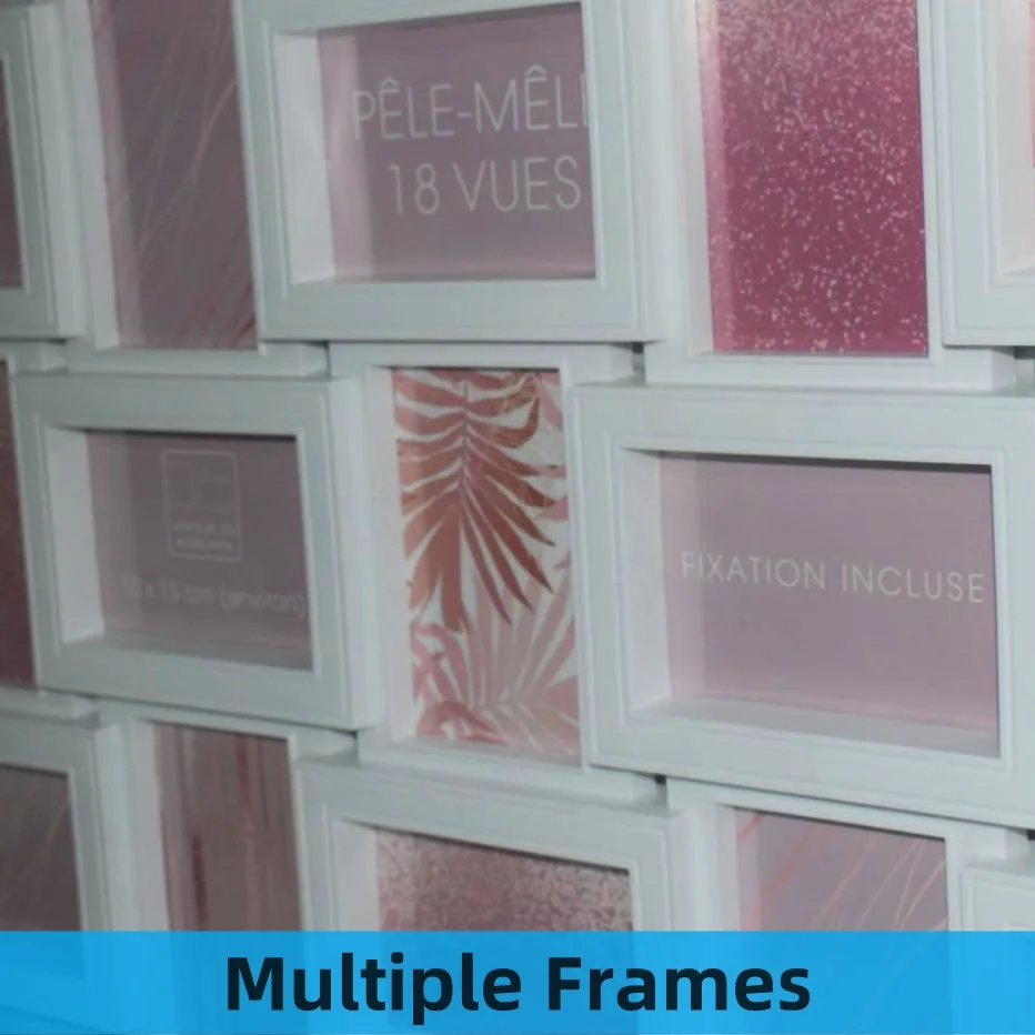 Custom Size 90.5x47.5x3cm Home Decorative Big Picture Frames Black Photo Frame Wall Large Photo Picture Frames Wholesale