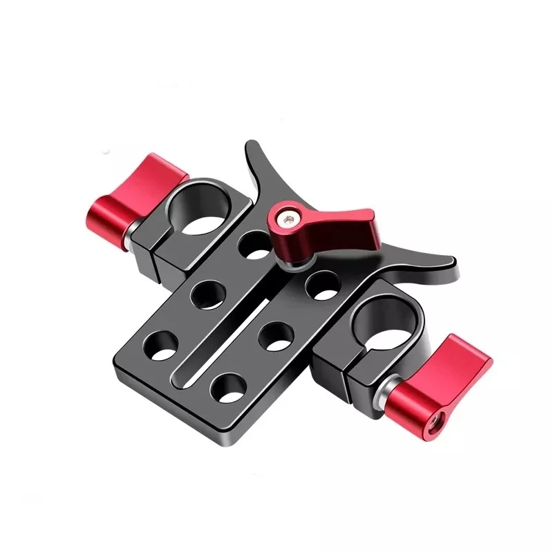 Universal Lens Support With 15mm Rod Clamp For Canon Nikon Sony Dslr Camera Lens Bracket Quick Release Rig Accessories