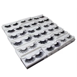 Permanent false 3D Faux Eyelash ,3d mink lashes private label wholesale real mink eyelashes, private label eyelash packaging