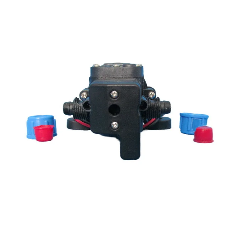 Grimmsky Factory Directly Sale Pressure Switch Type 5.5L/Min 12V DC 80W High Pressure Water Pump 8 Bar