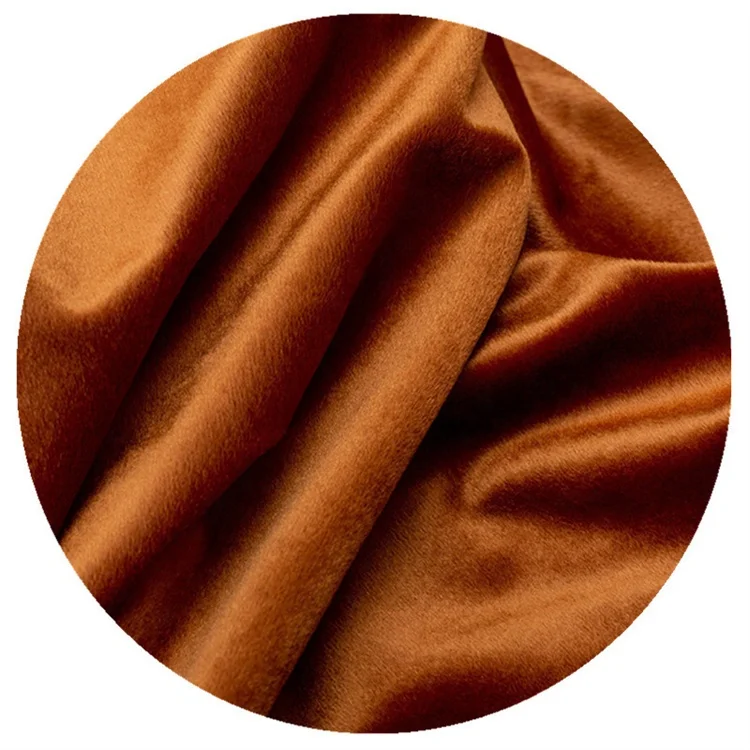 Sofa fabric solid and multicolor Dutch velvet  fabr ic high grade fabric non-fading soft and comfortable decoration fabric