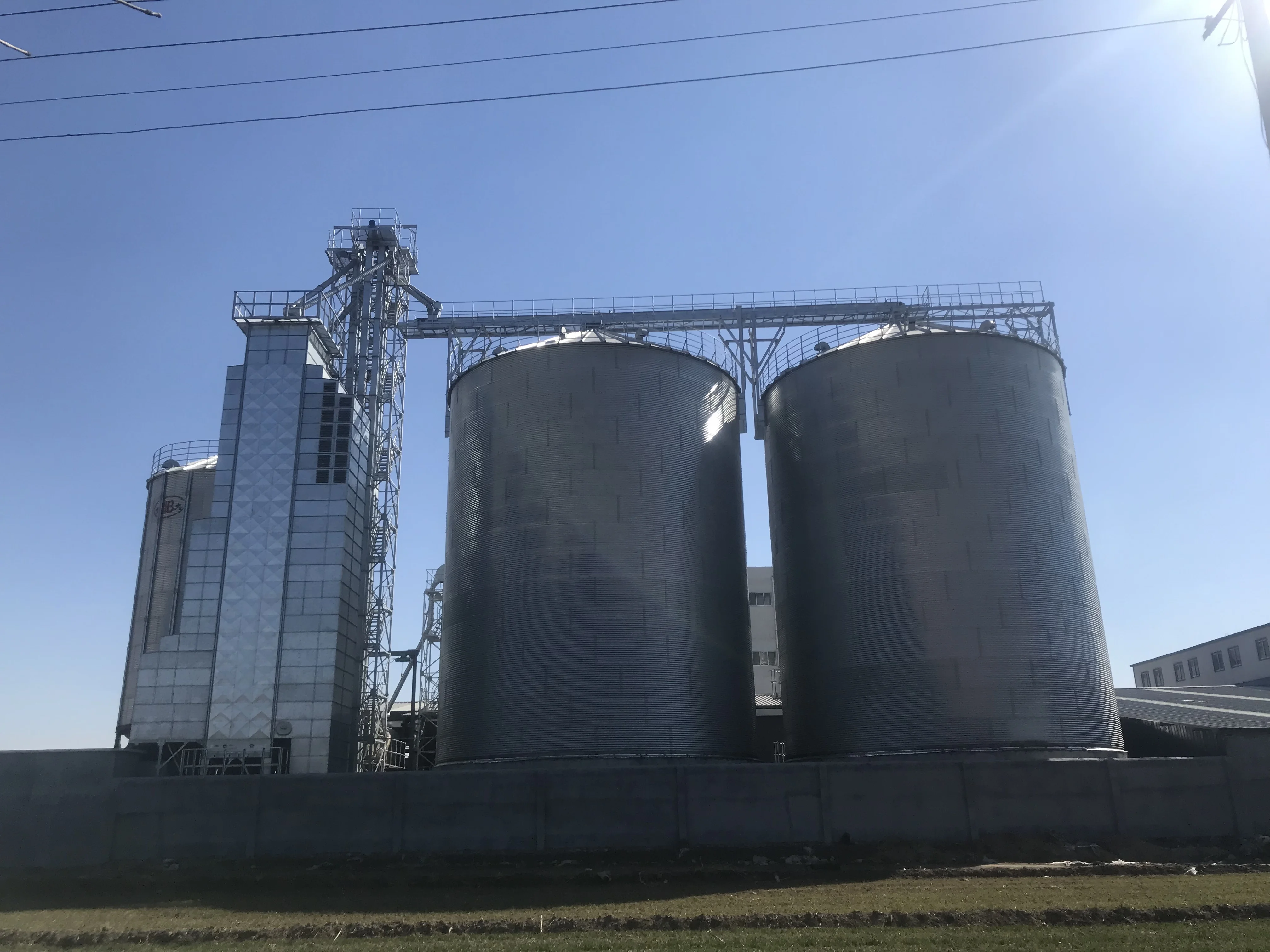 Industrial Seed Wheat Maize Corn Paddy Rice 15 ton grain dryer machine silos made in china