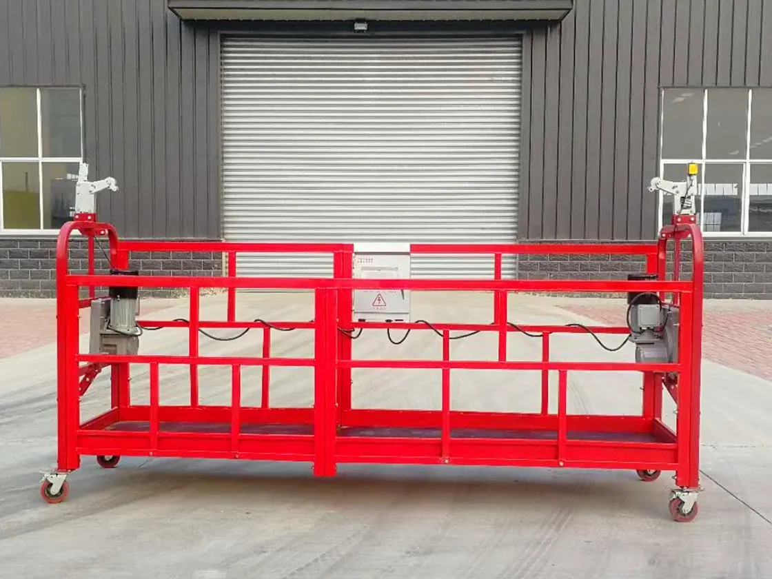 300kg load small suspended platform building exterior painting hotel glass windows cleaning cradle gondolas