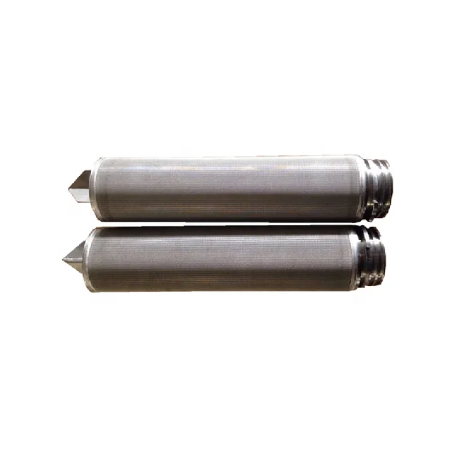 High quality stainless steel sintered wire mesh filter elements for water, air, oil filtration