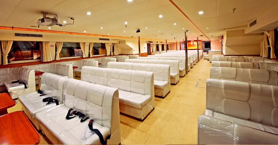 JNCN Factory direct sales lead alloy luxury boat feet luxury high speed passenger boats