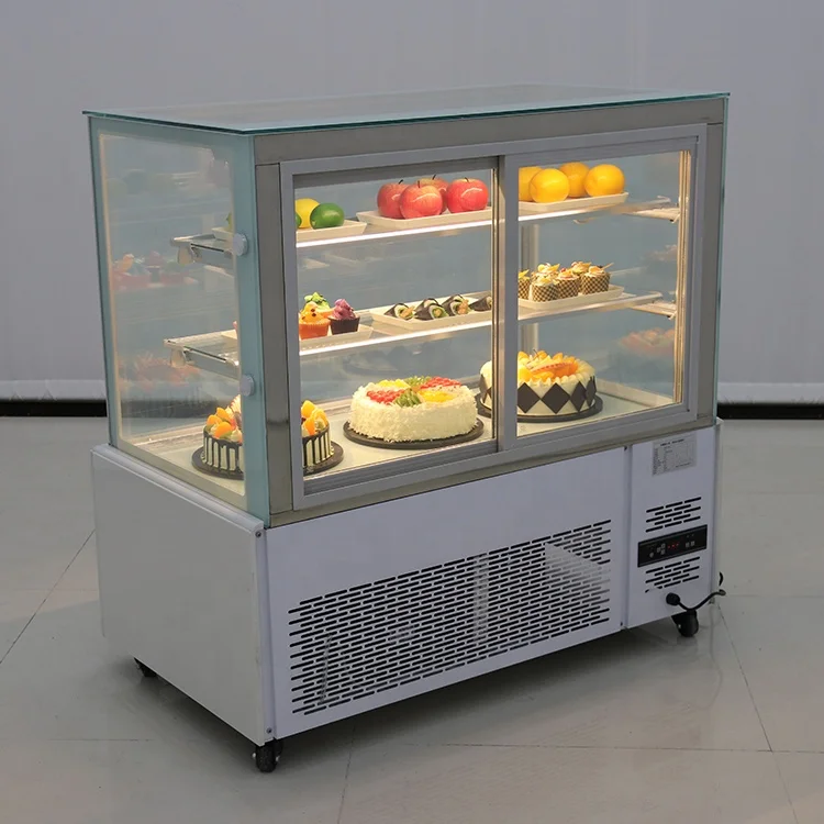 Meat Display Cooler Fridge for Sale Double Door Second Hand Butchery Chicken Display for Meat & Food Display