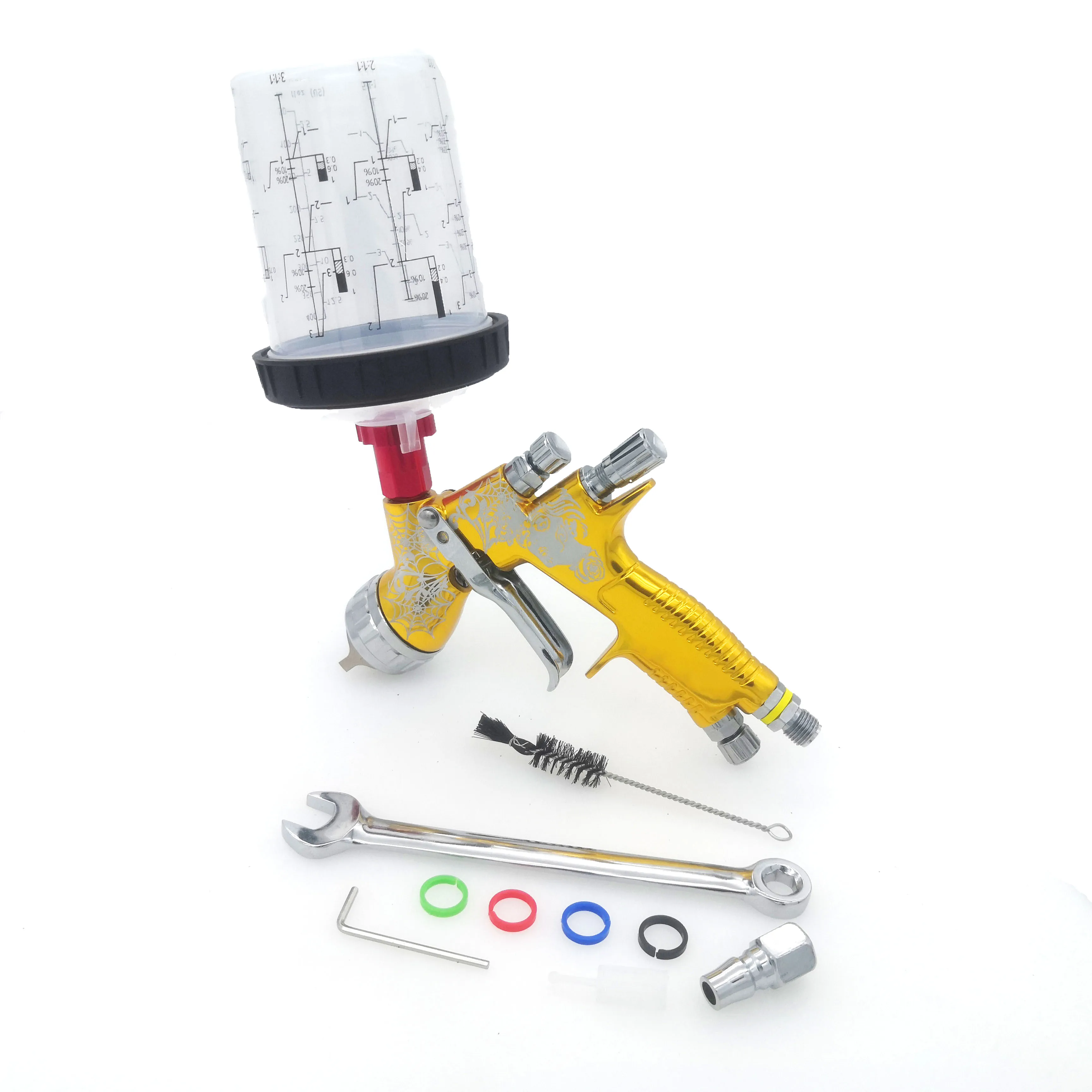 Fast Shipping Air Painting Gun TE20/T110  Automotive 1.3/1.8MM Pneumatic Hvlp Car Paint Spray Gun GTI PRO