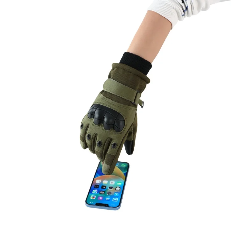 Sturdyarmor Wholesale Full Finger Durable Microfiber Motorcycle Gym Hunting Hiking Sport Touchscreen  Winter Tactical Gloves