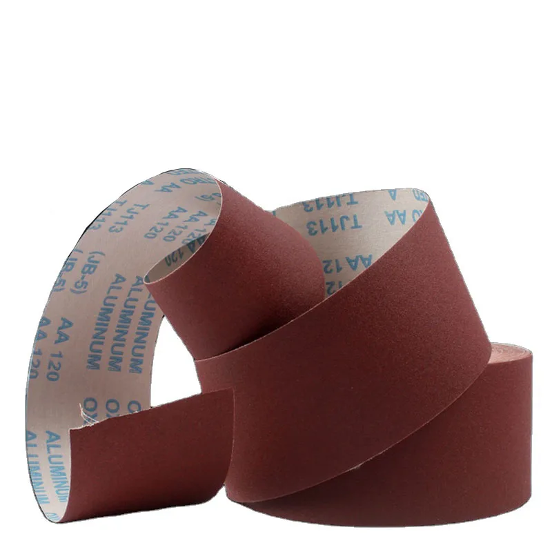 hot sale JB-5 hand torn soft emery cloth roll TJ113 crafts grinding sandpaper furniture polishing gauze ring sanding paper roll