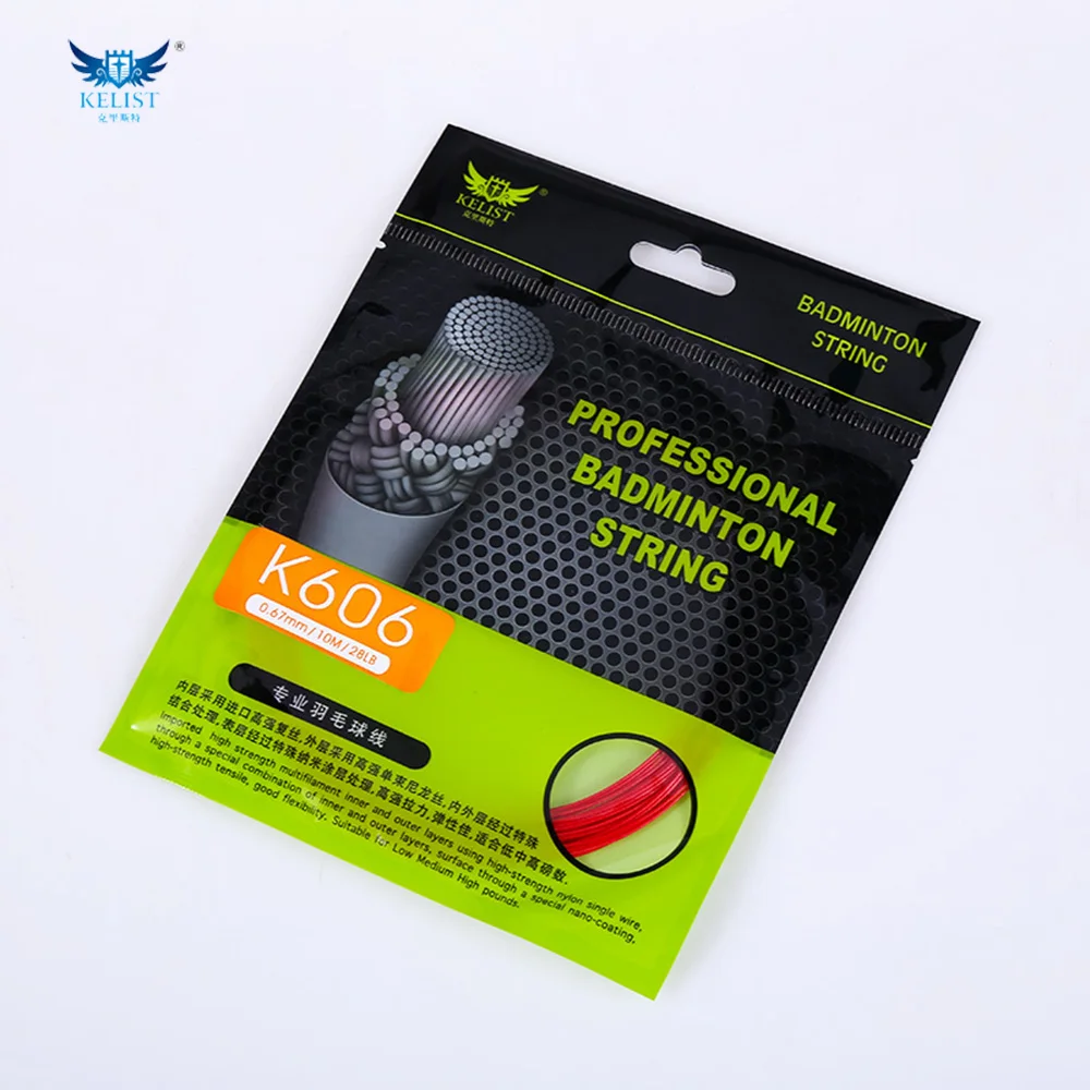Wholesale Middle quality Profession brand  Badminton  Line 0.67mm  verify colors