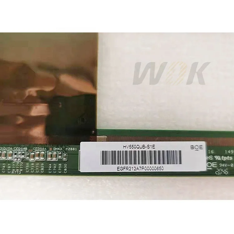 HV550QUB-S1E BOE Tv Display Panel Tv Panel 55 Inch Led Lcd Replacement For HV550QUB-S1E