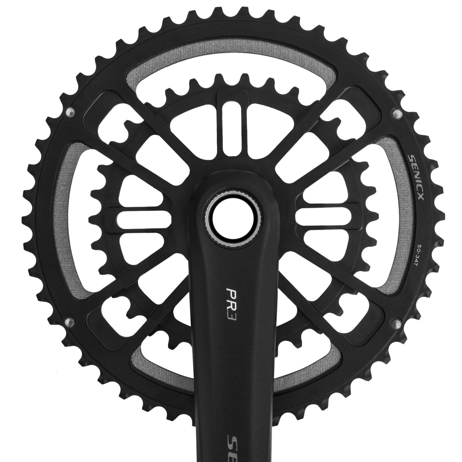 SENICX Road Bike Bicycle Crankset FC-PR3-A2 34/50T 36/52T 170/175mm Sprocket Direct Mount 11S/12S CNC with Bottom Bracket