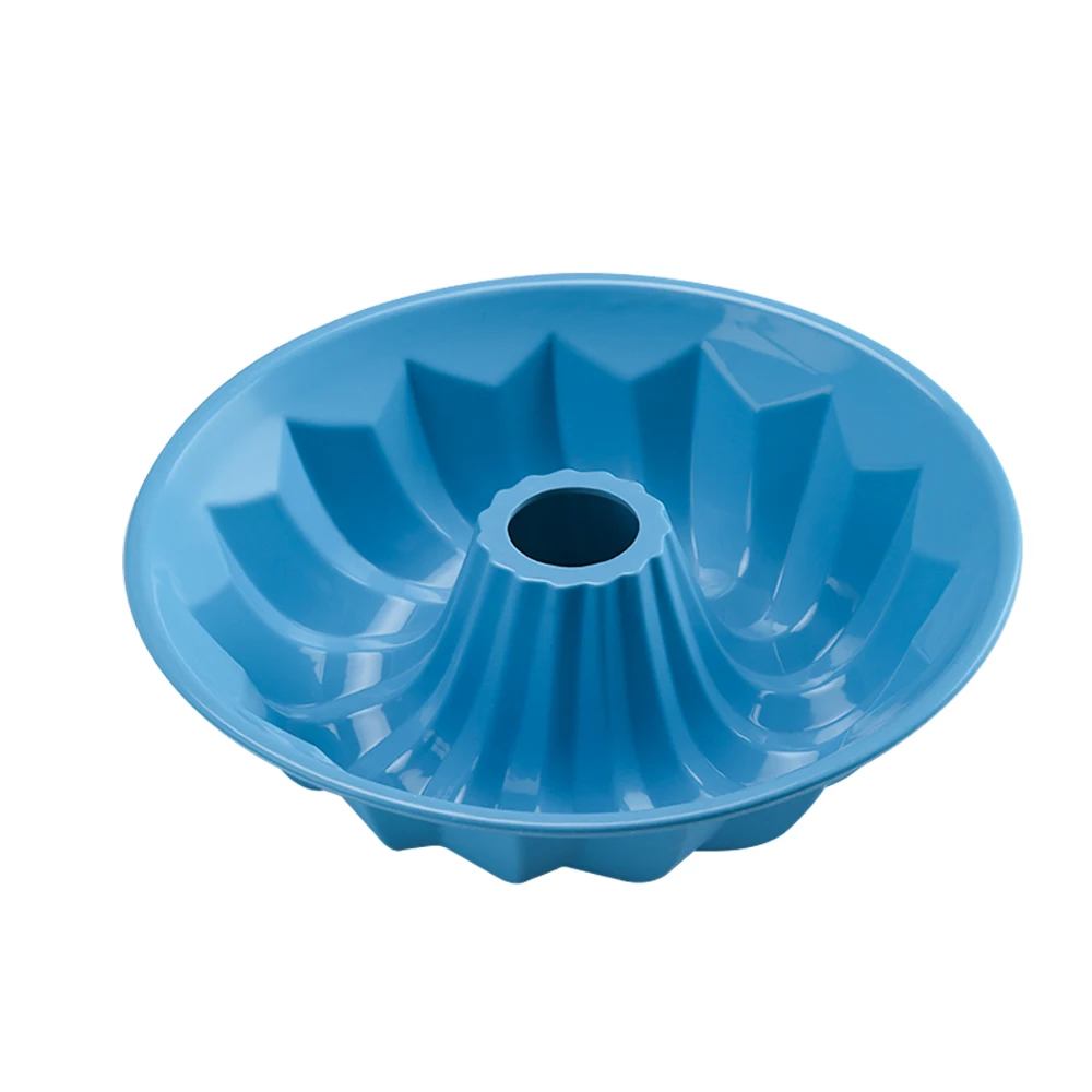 Силиконовая форма для выпечки в виде пончиков с антипригарным покрытием, формы для круглой и цветочной пончиков, прочные кухонные принадлежности, формы для торта