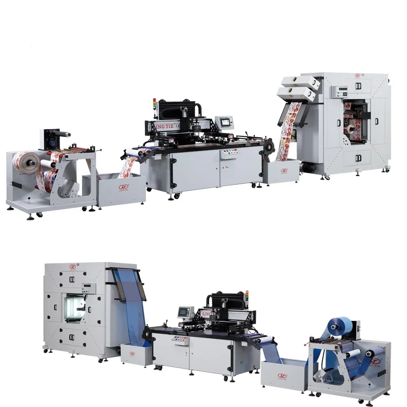 Silicon Rubber Keypad automatic multi-functional roll to screen printer
