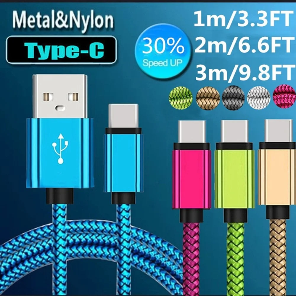  Oem/Odm Usb-кабель для зарядки типа C кабель быстрой Samsung huawei Зарядные кабели мобильных