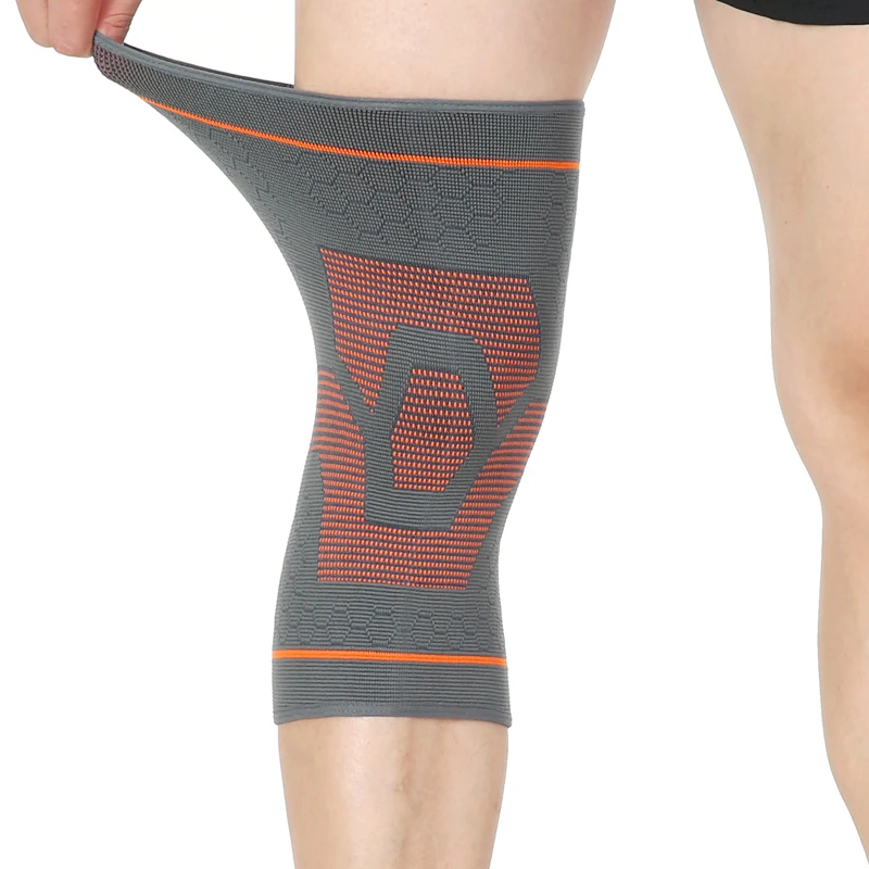 New style compression high elastic knee sleeve  sports protective knee support pad
