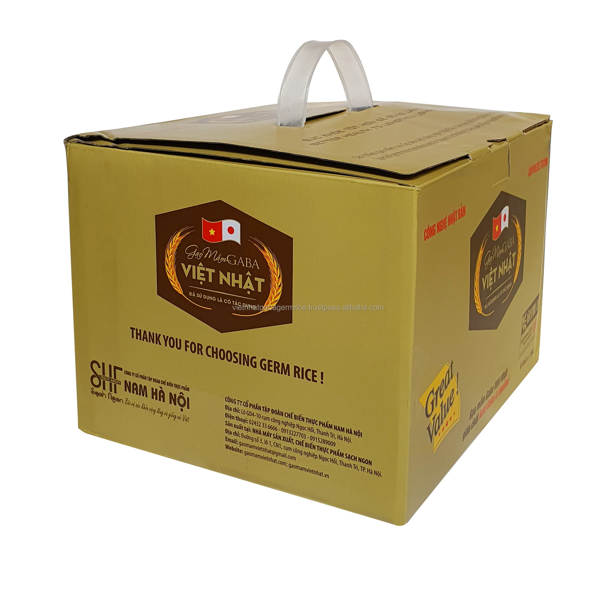 Top whole grain rice gaba germ rice for healthy from a leading supplier in Vietnam