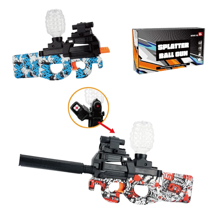 Wholesale Electric Water Gel Gun Multi-style Kids Graffiti Water Splatter Ball Gun Hot Selling Gel Ball Blaster Gun Toys