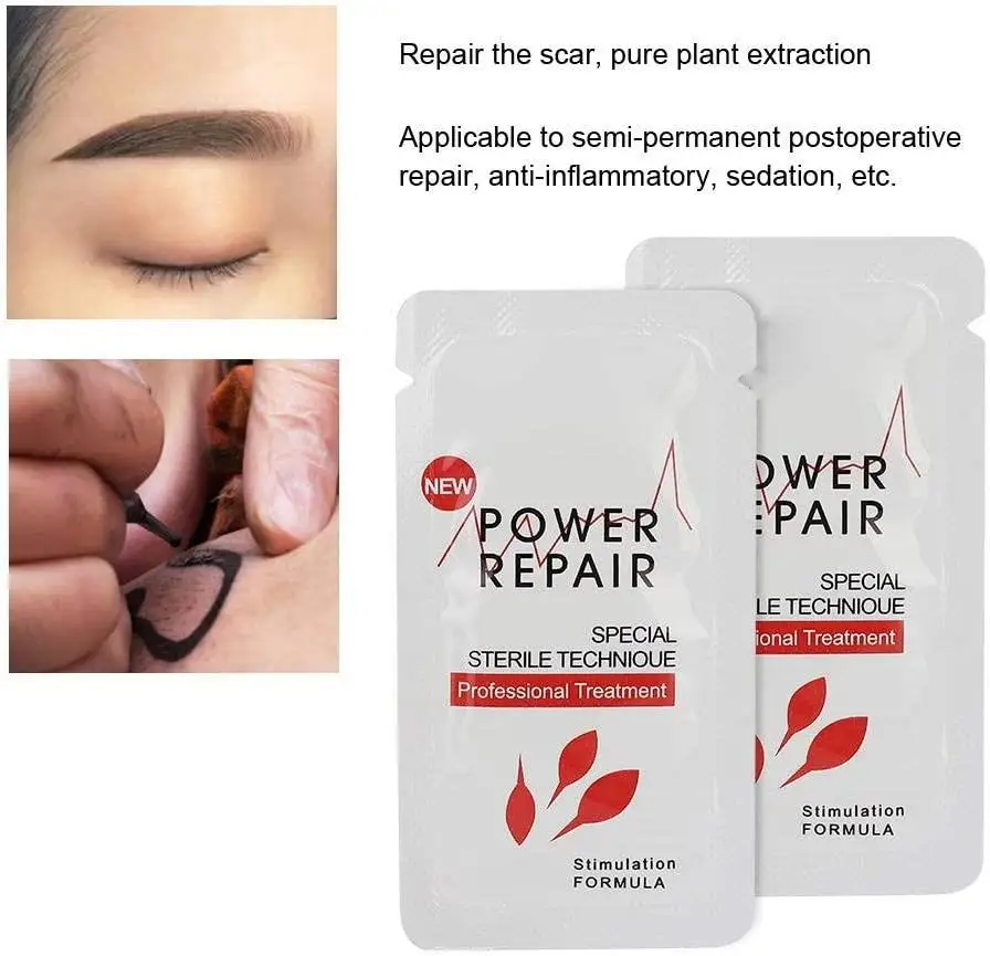 Semi Permanent Tattoo Cream for Make Up Tattoo Eyebrows
