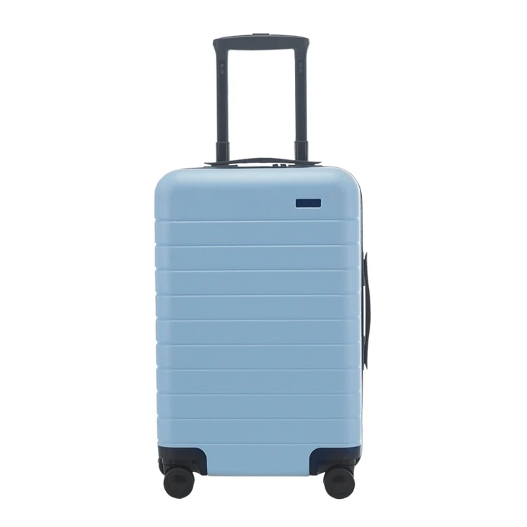 PC Material Suitcase  Sky Blue  Lavender Fashion Suitcase For Traveling Big Capacity Luggage