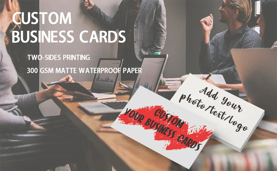 business card embossed