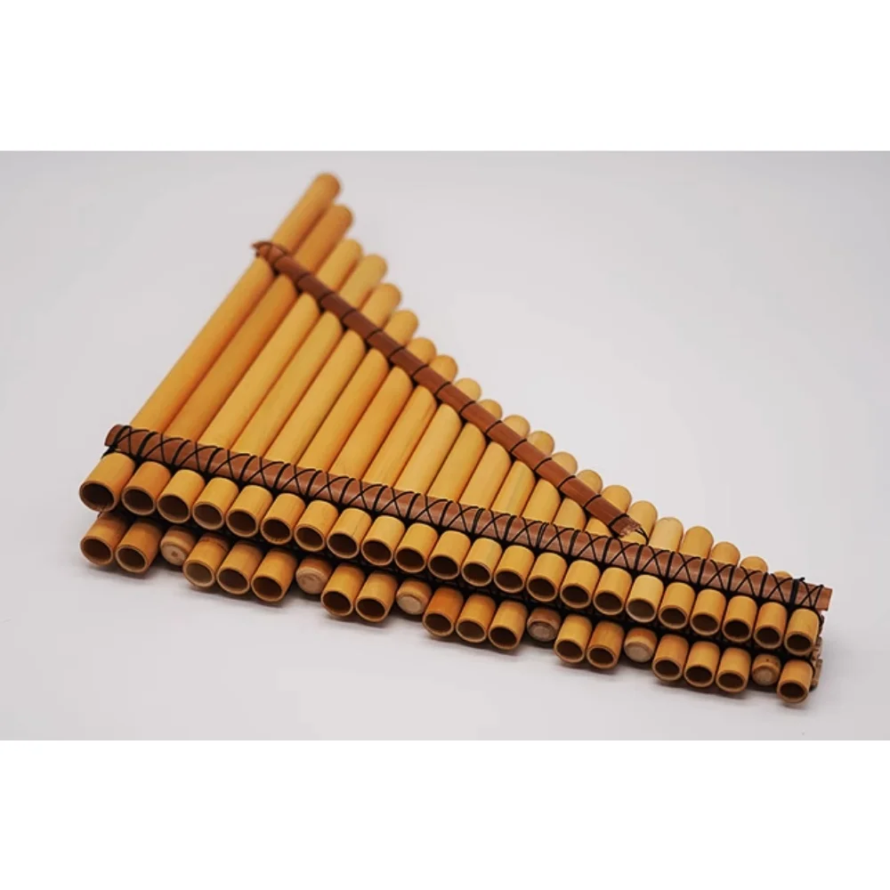 JELO GWS-PF 17 Pipes Professional G Key Pan Flute Woodwind Bamboo Wind Instrument Accessory Syrinx Flute